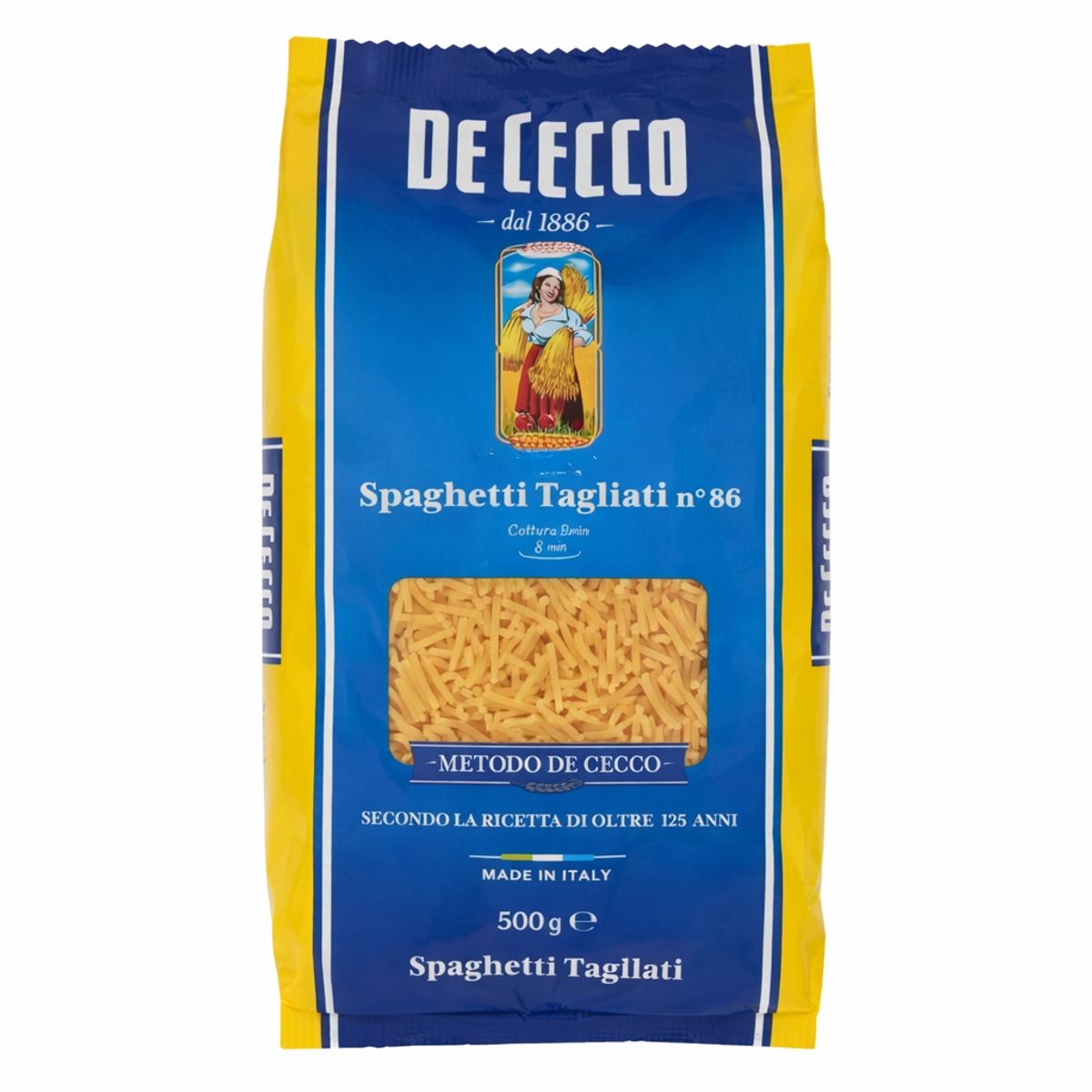 De Cecco Spaghetti Tagliati n° 86 500 Gr.