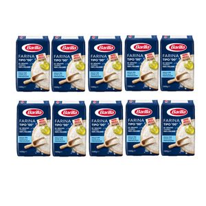 Barilla Farina di Grano Tenero Tipo 00 1 kg – Ideale per Tutte le Preparazioni_0
