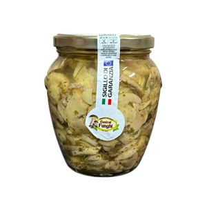 Central Funghi Funghi Champignon Tagliati “Pizzaiola” in Olio 580 ml – Funghi Sott’Olio Pronti per Pizza