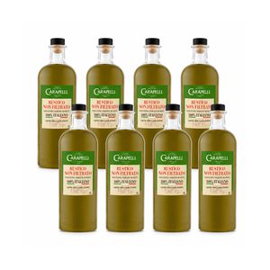 Carapelli Rustico Unfiltered Extra Virgin Olive Oil 100% Italian 1 L – Cold Extracted_0
