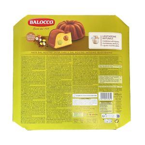 Balocco Torte in Festa Pistacho y Avellana 400 g – Bizcocho Italiano Relleno con Crema de Pistacho y Avellanas_1