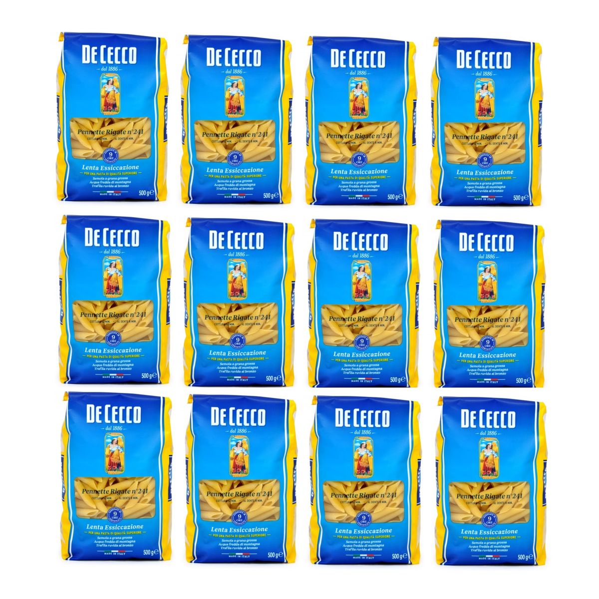De Cecco Pennette Rigate n° 241 500 Gr.
