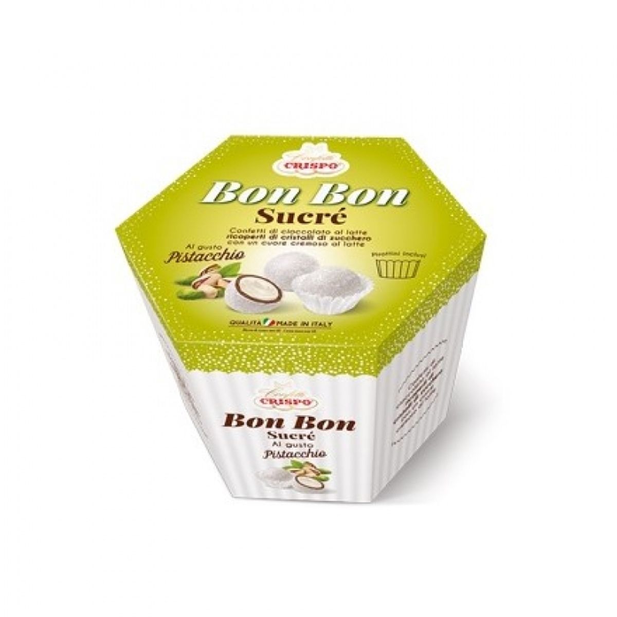 Crispo Confetti Bon Bon Sucré Pistacchio 500 Gr.