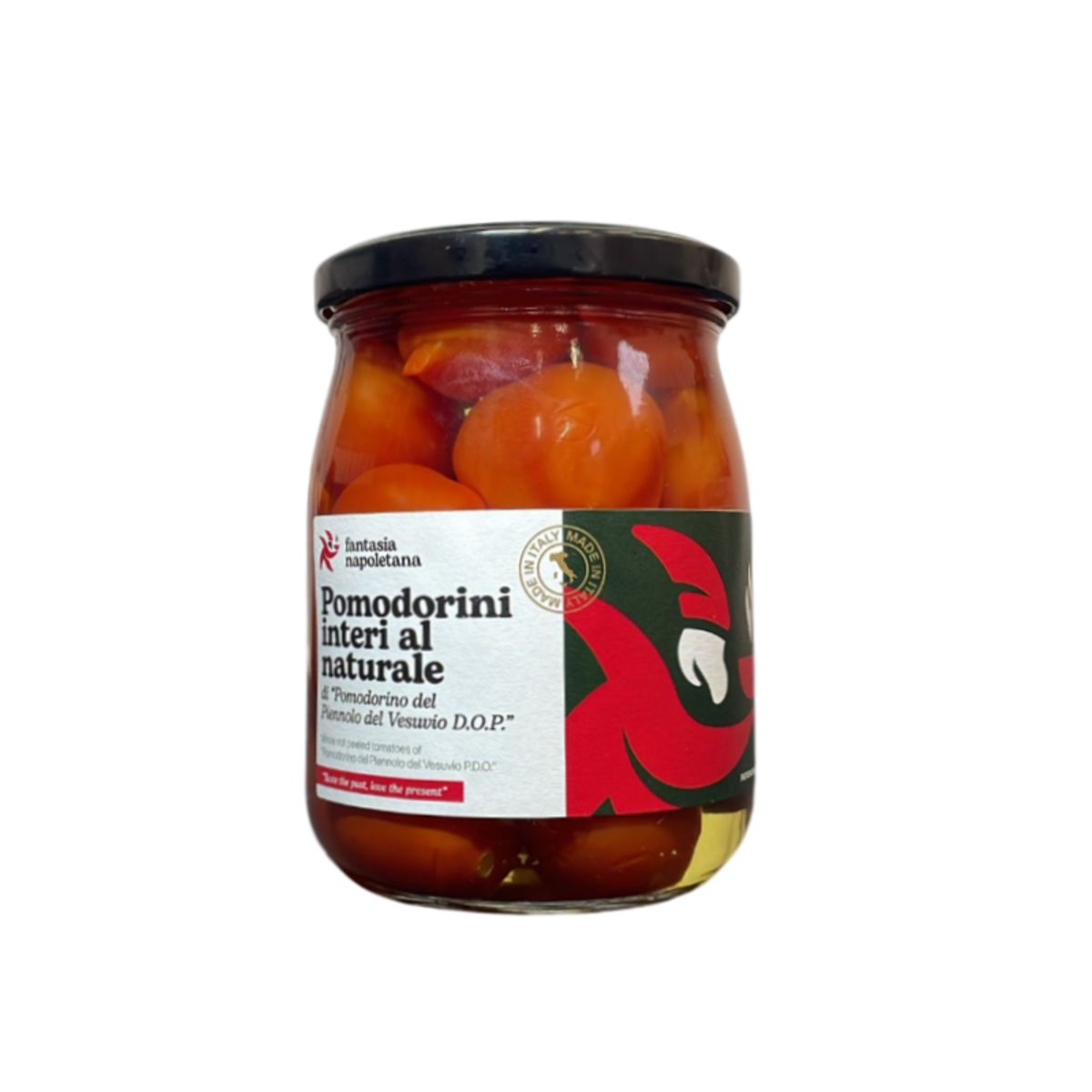 Neapolitan Fantasy Piennolo Cherry Tomatoes from Vesuvius DOP Whole Natural 540 Gr