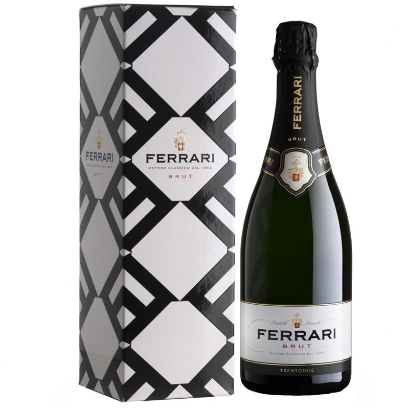 Ferrari Brut With Case 75 cl - Elegance and Italian Tradition