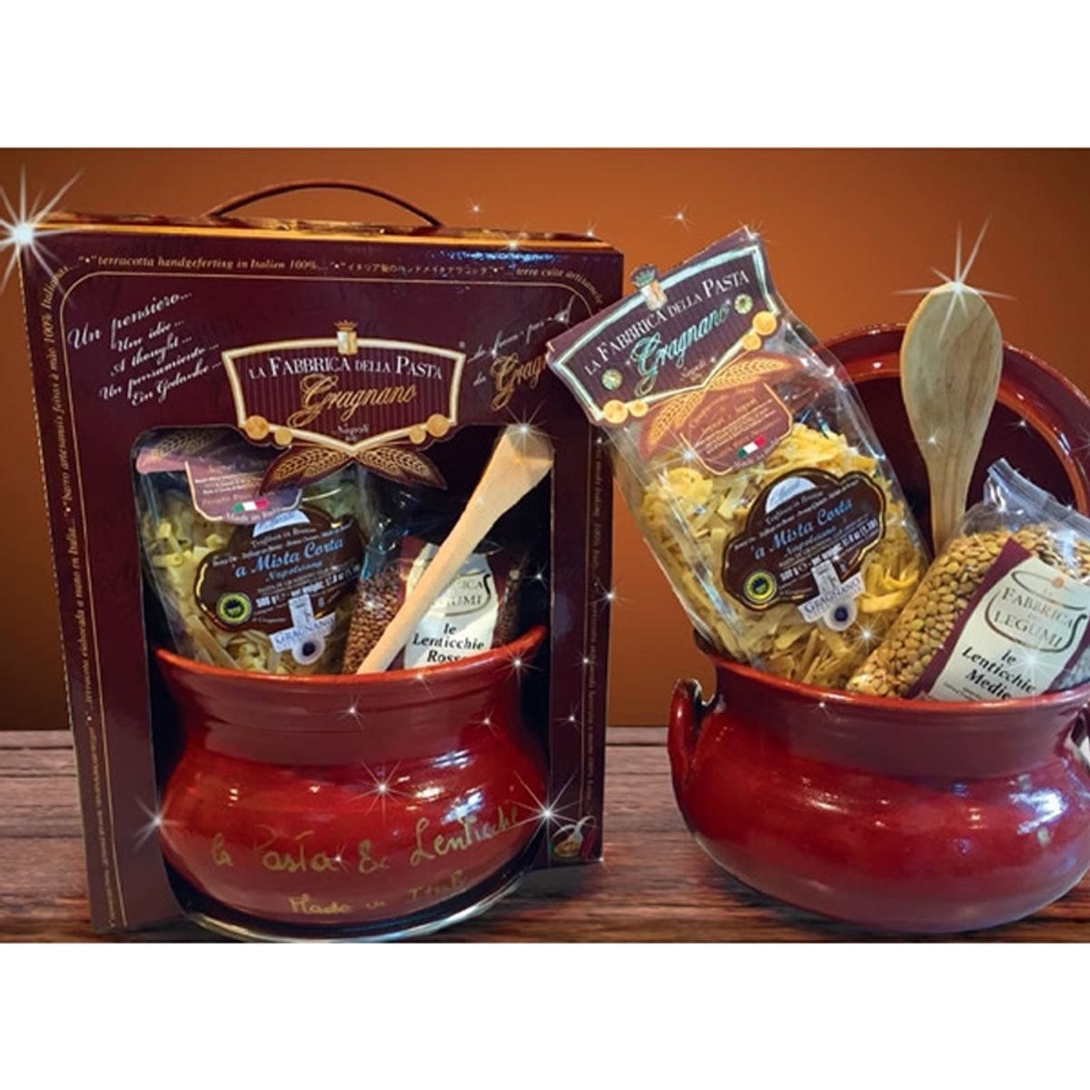 La Fabbrica della Pasta di Gragnano "Kit pasta e lenticchie" Pasta di Gragnano IGP