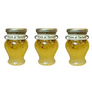 Central Funghi Miel con Trufa Negra 125 g – Miel de Acacia Italiano Aromatizado con Trufa_0