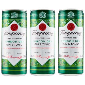 Tanqueray London Dry Gin & Tonic 250 ml_0