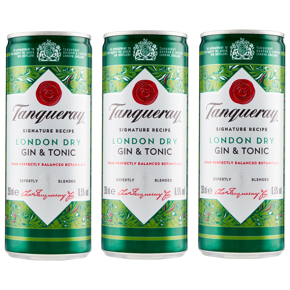 Tanqueray London Dry Gin & Tonic 250 ml