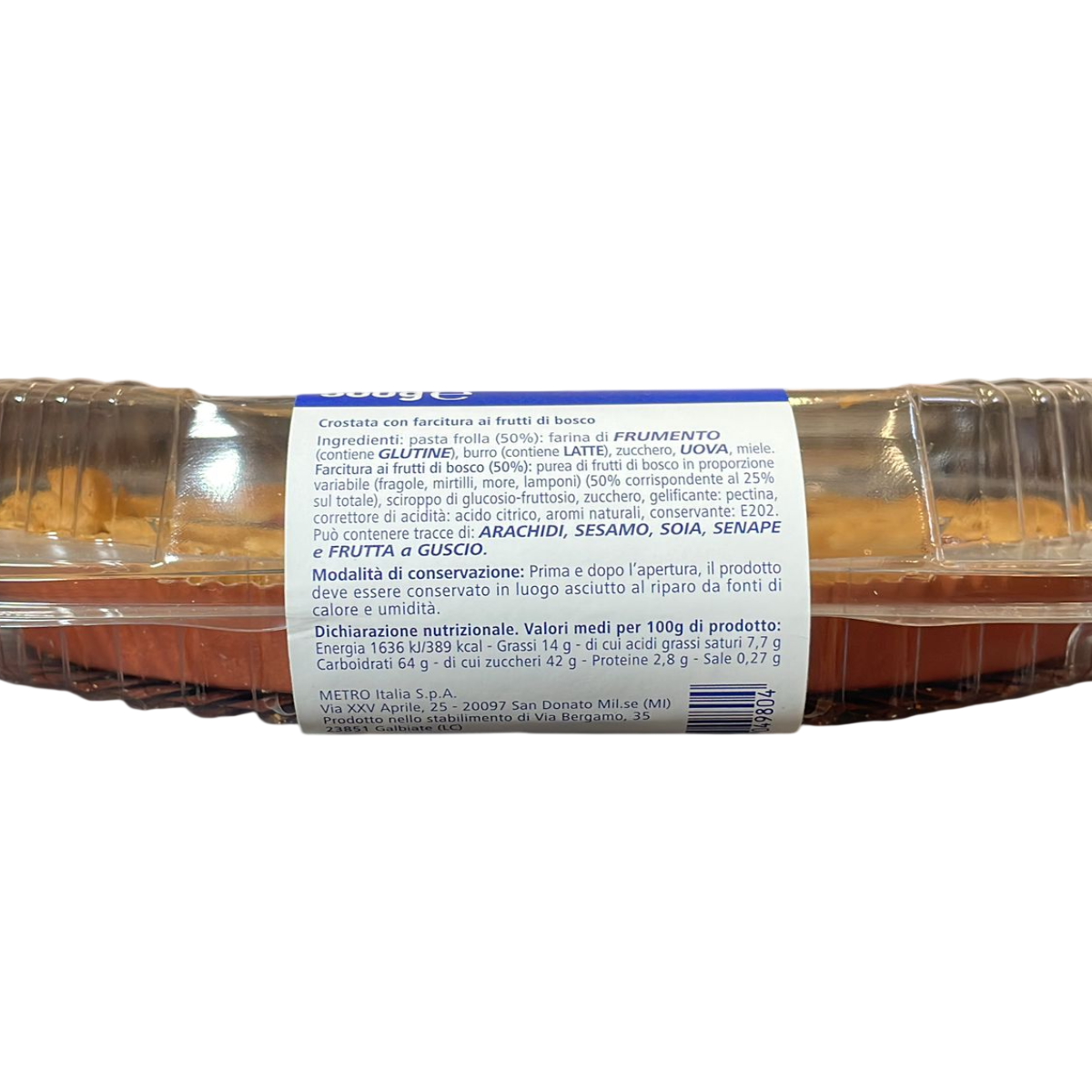 Metro Chef Berry Tart 500g