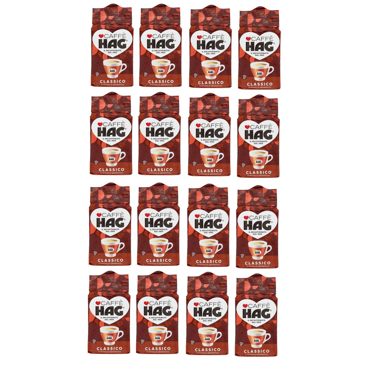HAG Classic Ground Coffee Decaffeinated 250 Gr.