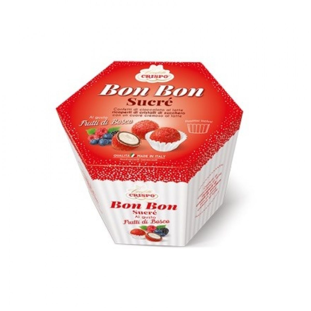 Crispo Confetti Bon Bon Sucré Frutti di Bosco 500 Gr.
