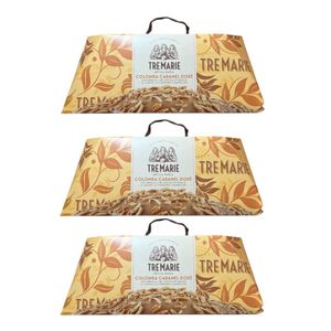 Tre Marie Caramel Dorè Easter Colomba Cake 900 g – With Caramel and Golden Glaze_0