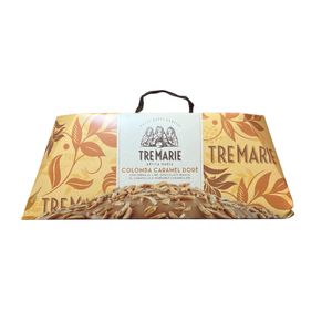 Tre Marie Caramel Dorè Easter Colomba Cake 900 g – With Caramel and Golden Glaze