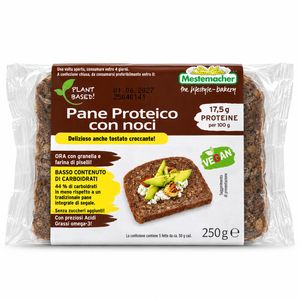 Mestemacher Pane Proteico con Noci 250 g