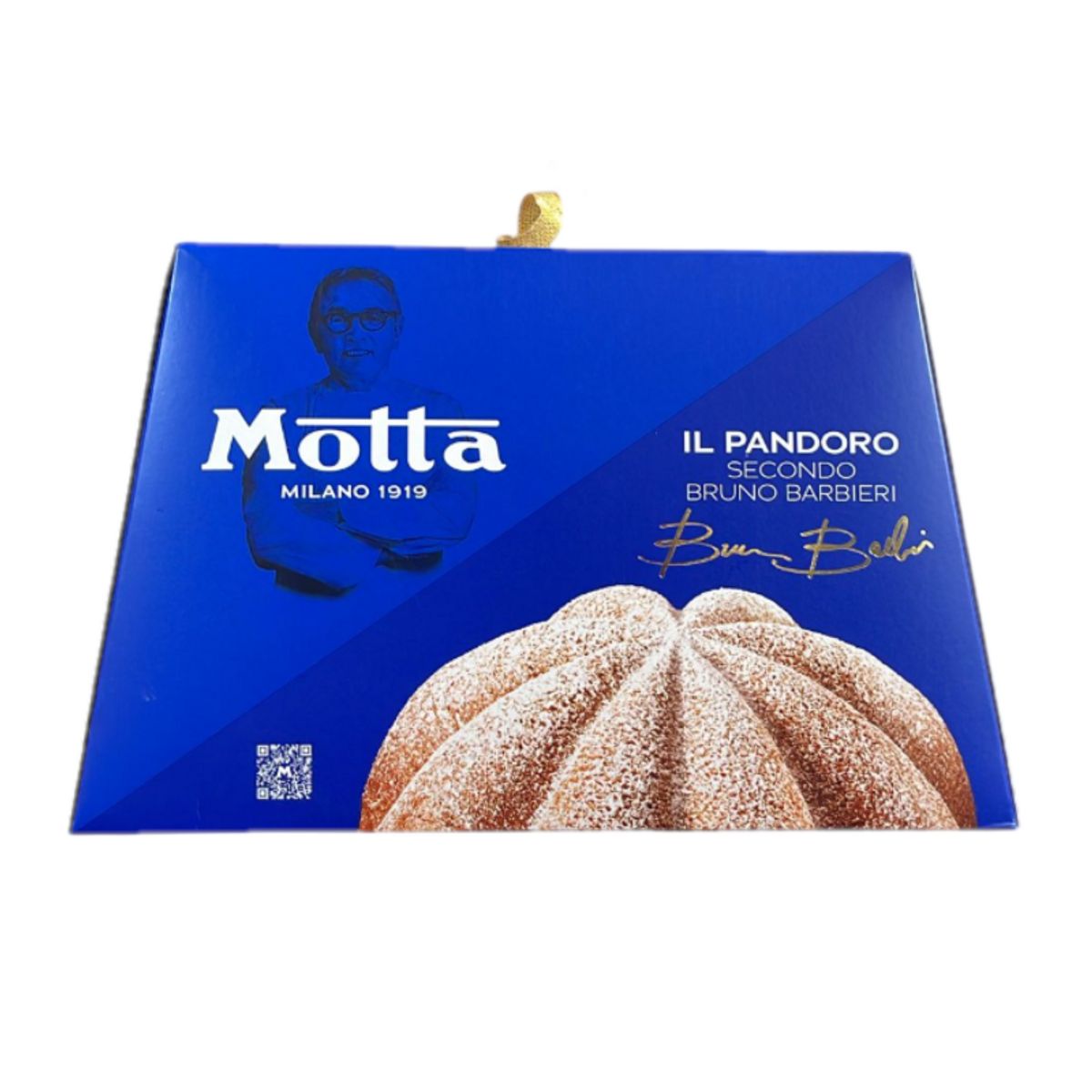 Motta Pandoro according to Bruno Barbieri 800g – Artisanal Cake with Butter, Vanilla and Wildflower Honey, Soft and Fragrant, Excellence of the Italian Tradition
