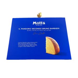 Motta The Pandoro by Bruno Barbieri 800g – Soft Italian Cake with Butter, Vanilla and Wildflower Honey, A Gourmet Christmas Classic_1