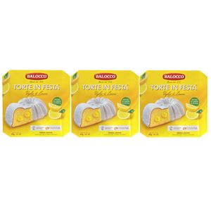 Balocco Torte in Festa Limón 400 g – Bizcocho Italiano Relleno con Crema de Limón, Suave y Aromático_0