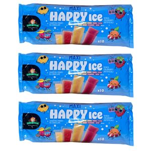 Gecchele Maxi Happy Ice Glaces Prêtes à Congeler 10 pièces 600 ml._0
