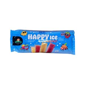 Gecchele Maxi Happy Ice Glaces Prêtes à Congeler 10 pièces 600 ml.