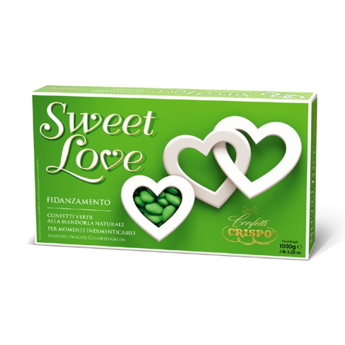 Confetti Crispo Sweet Love Engagement extra pelé 1 Kg.