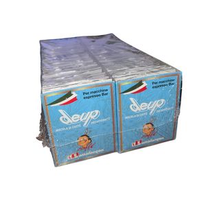 Passalacqua Deup Café Molido Descafeinado Para Máquinas Espresso Caja Bar 80 Sobres.