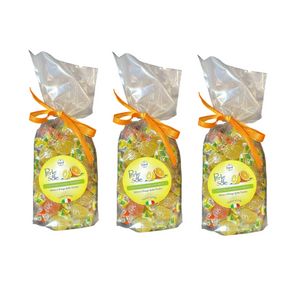 Perle di Sole Lemon and Orange Jelly Candies 350 g – Citrus Gummy Sweets_0