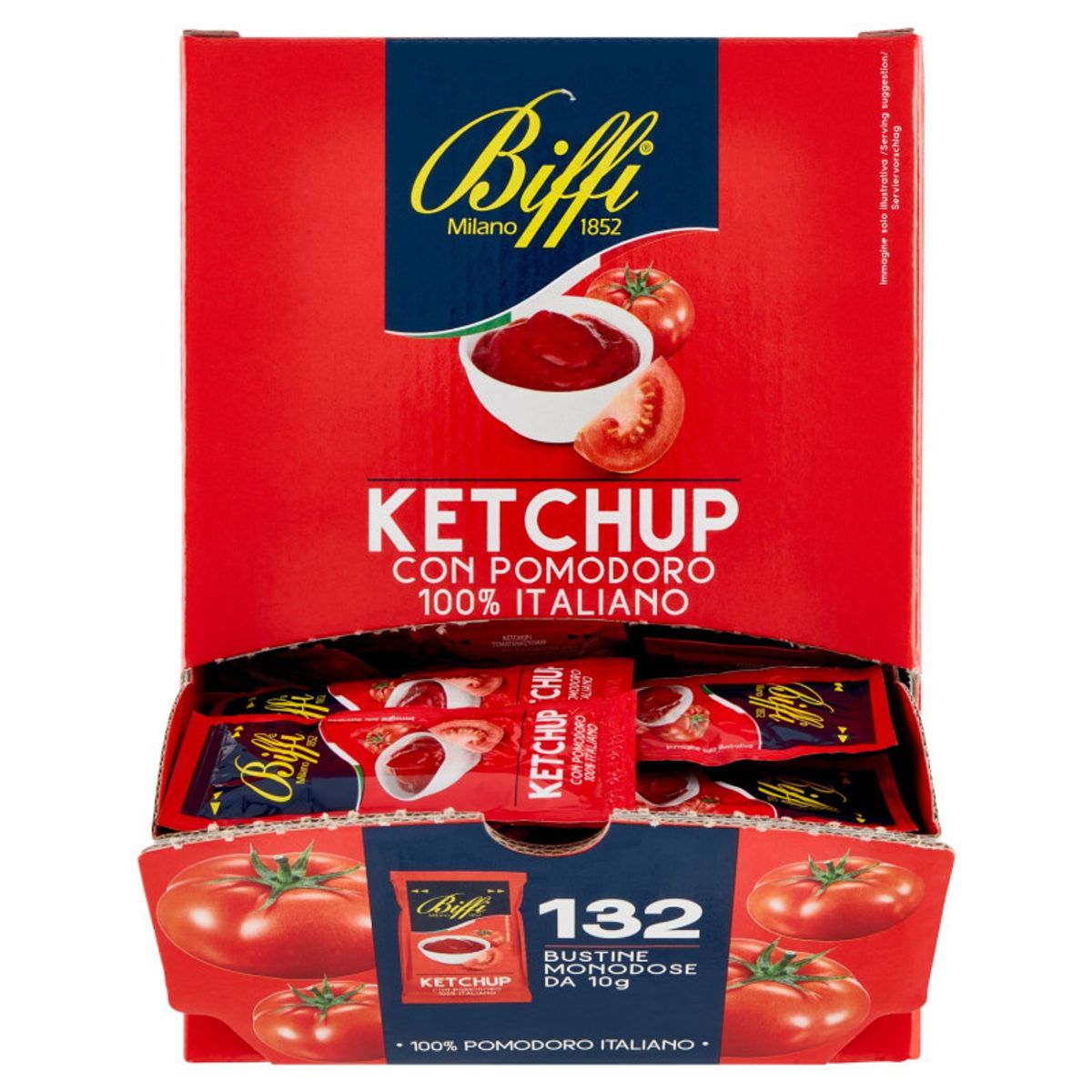 Biffi Ketchup-Beutel 132 x 10 Gr.