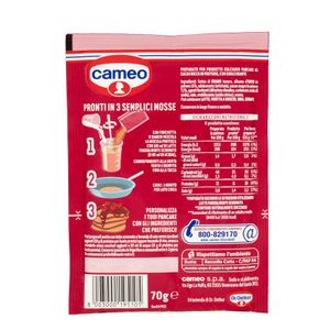 Cameo High Protein 4 Pancakes Cacao 70 Gr._1