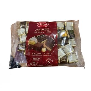 Zaini Cremini Hazelnut & Dark Cocoa 400 g – Premium Italian Layered Chocolates