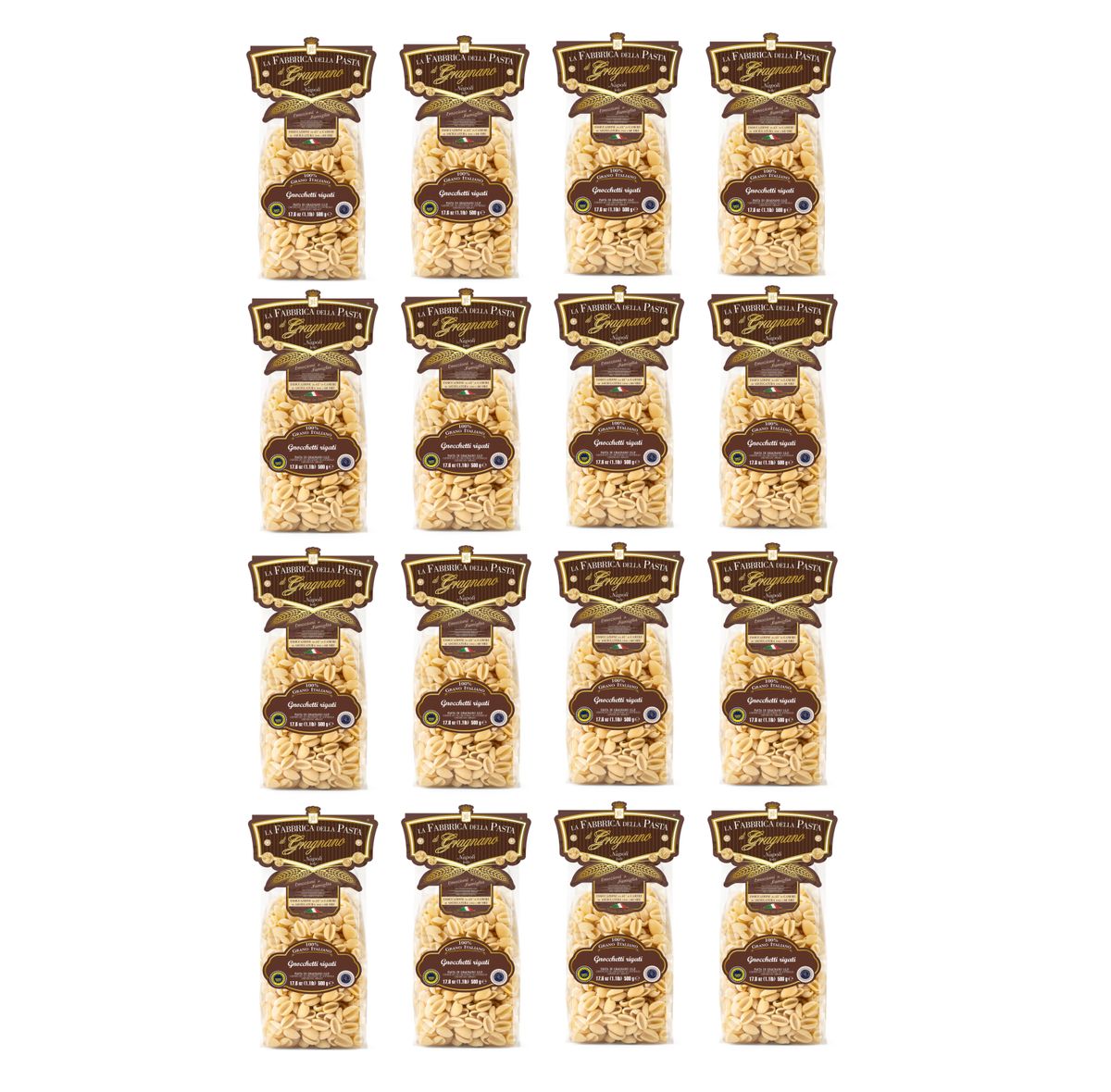 La Fabbrica della Pasta di Gragnano "Gnocchetti Rigati" Pasta di Gragnano IGP 500 Gr.