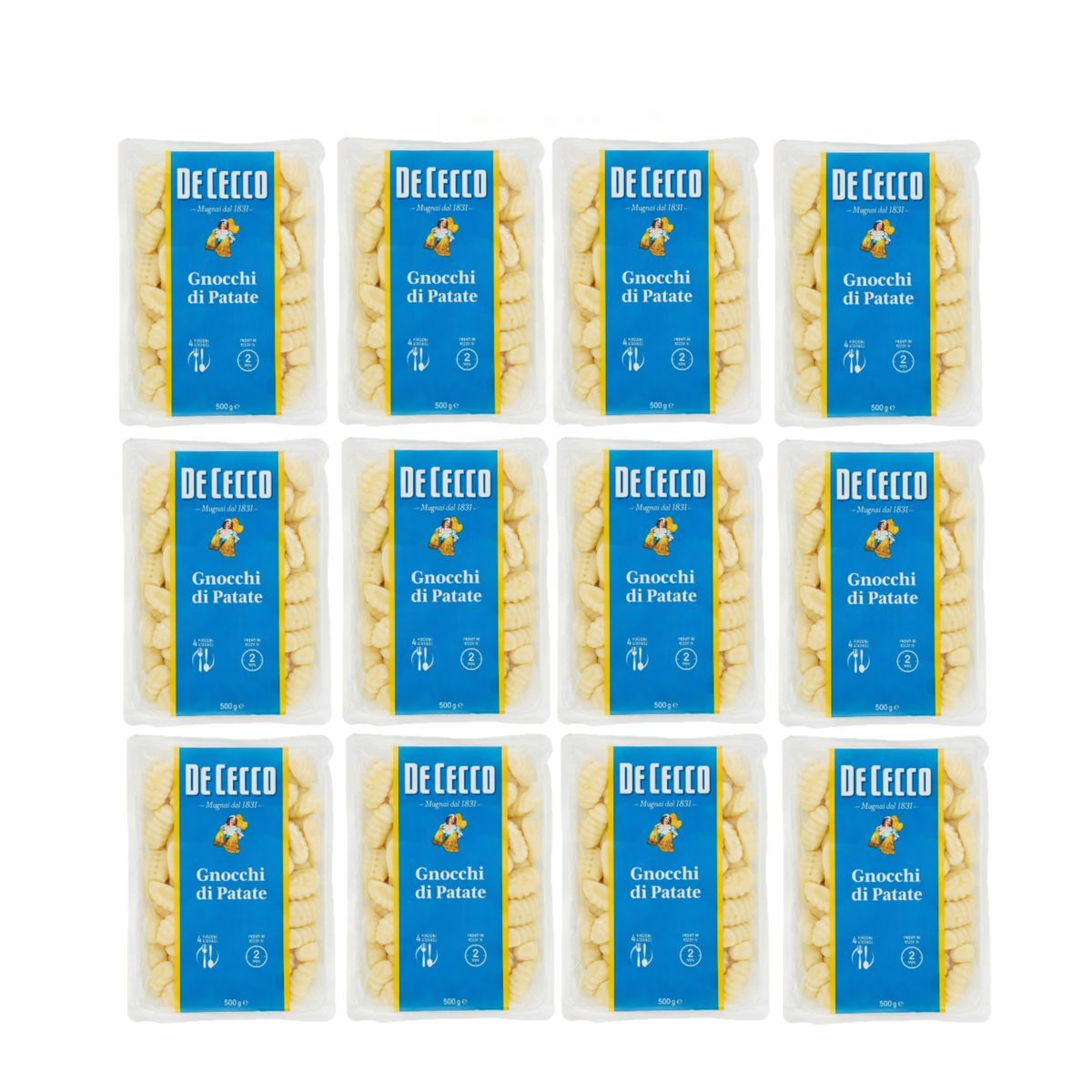 De Cecco Gnocchis De Pommes De Terre 500 Gr. - 12 pièces