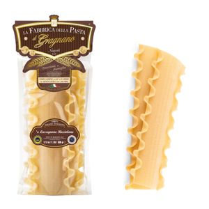 La Fabbrica della Pasta di Gragnano "Curly Lasagna" Gragnano pasta IGP 500 Gr. 