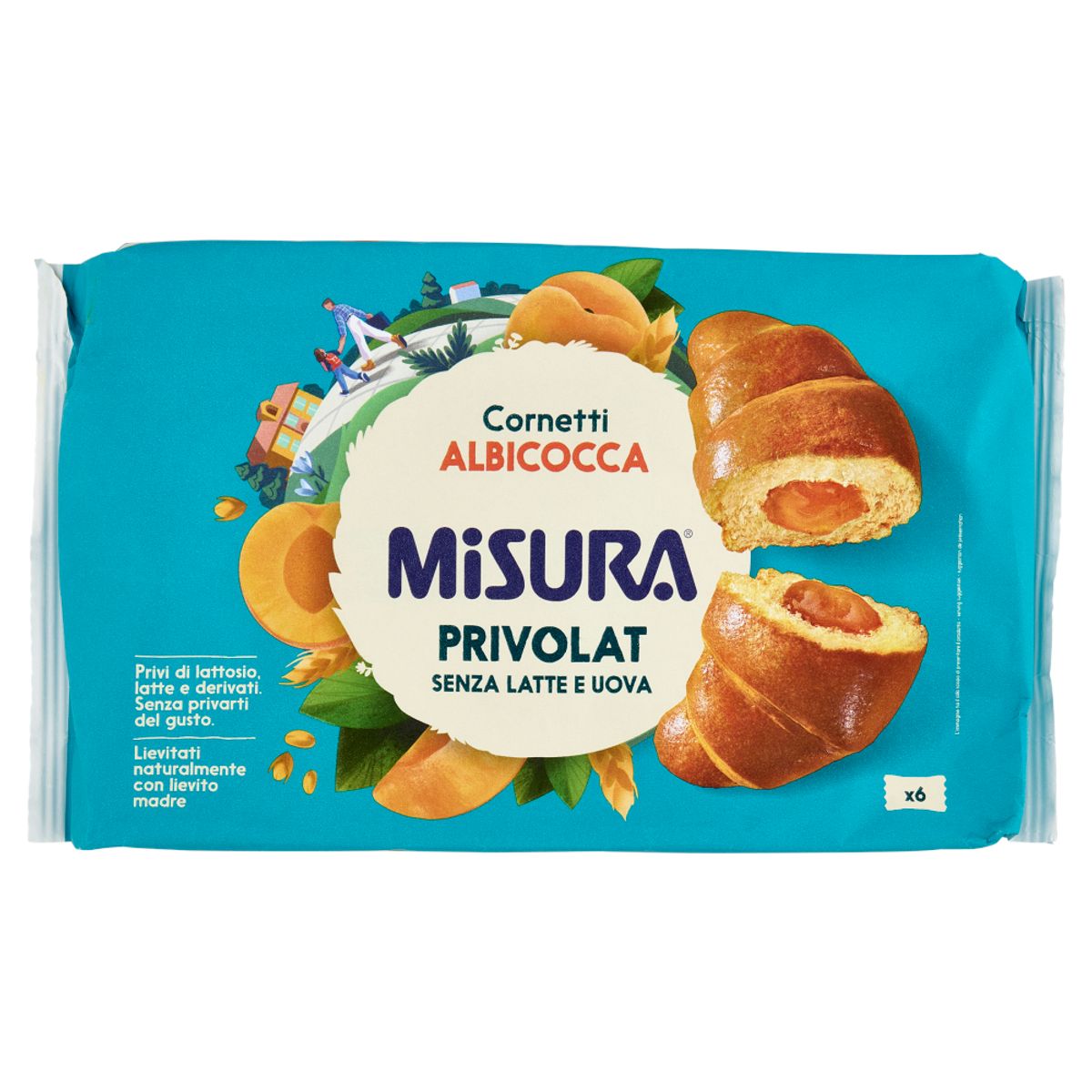 Misura Privolat 6 Croissants Abricots 298 Gr.