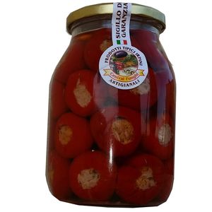 Mit Thunfisch gefüllte Chilischote 1062 ml