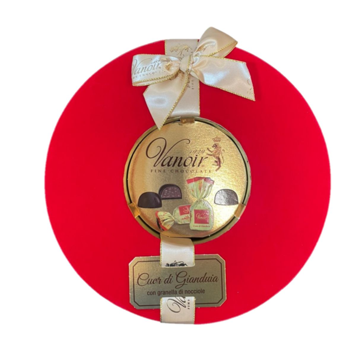 Vanoir Cuor di Gianduia 210g – Fine Chocolate Pralines with Chopped Hazelnuts in an Elegant Gift Box