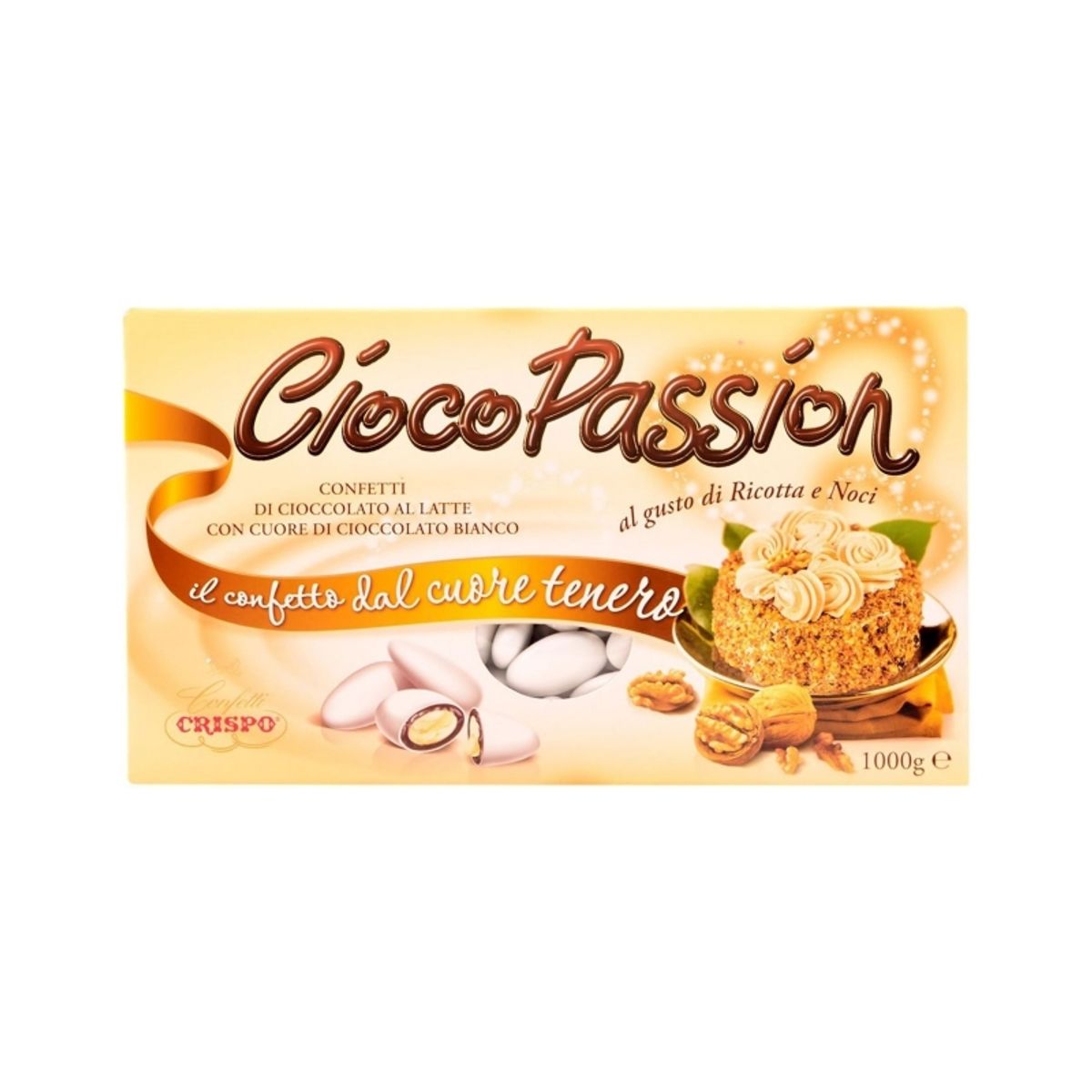 Confetti Crispo CiocoPassion Ricotta and Walnuts 1 kg.