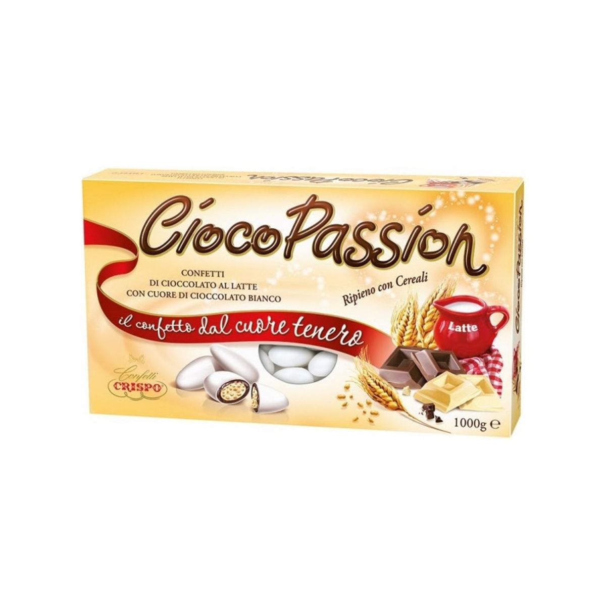 Crispo Confetti CiocoPassion relleno de cereales 1 kg.