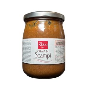 Robo Scampi Cream Sauce 500 g – Ready-to-Use Shellfish Sauce for Pasta and Professional Cooking