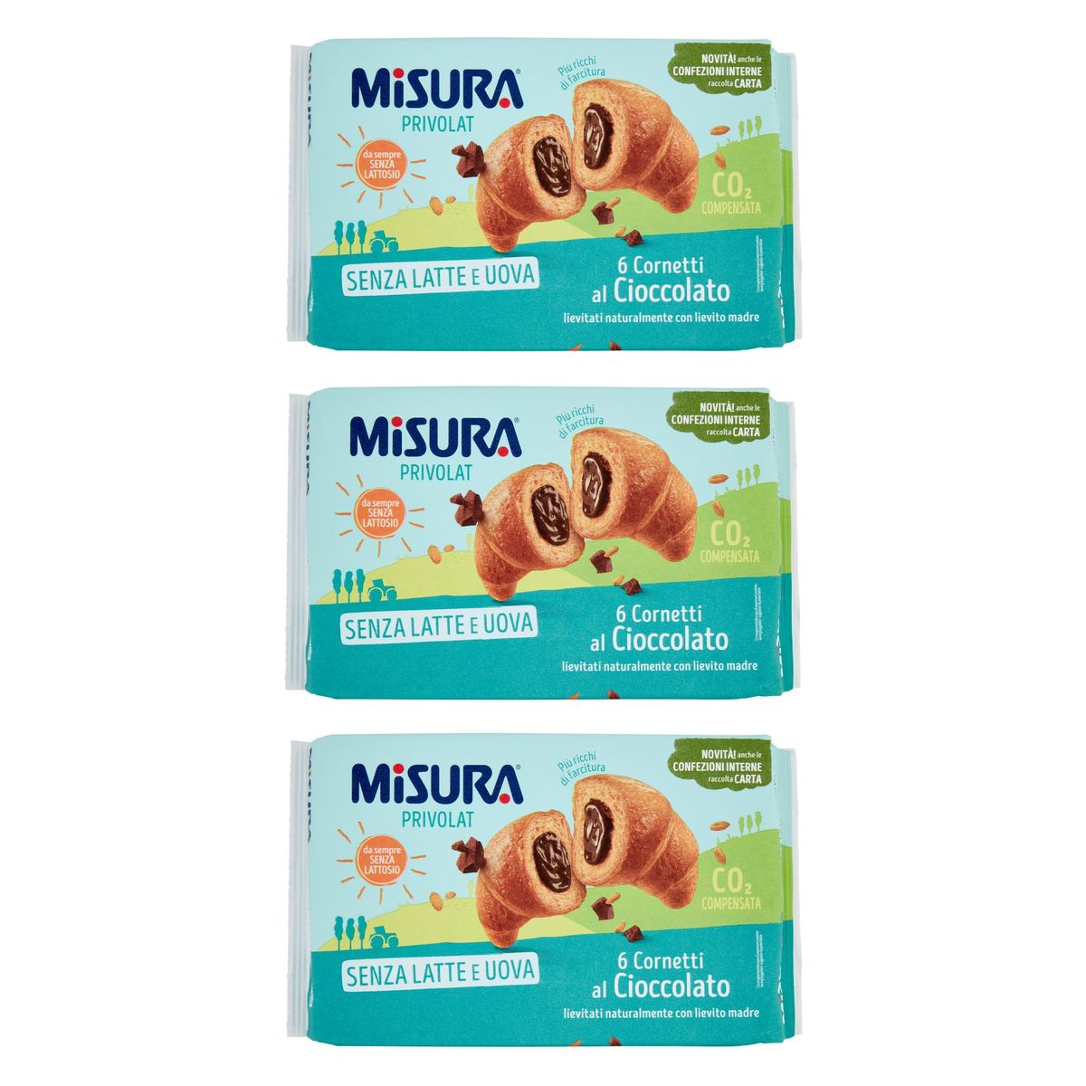 Misura Privolat 6 Schokoladencroissants 298 Gr.