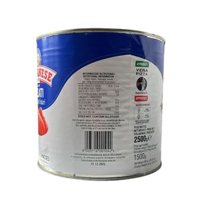 Strianese Pomodori Pelati 2500 g – Polpa Intera di Pomodoro Italiano per Uso Professionale_1