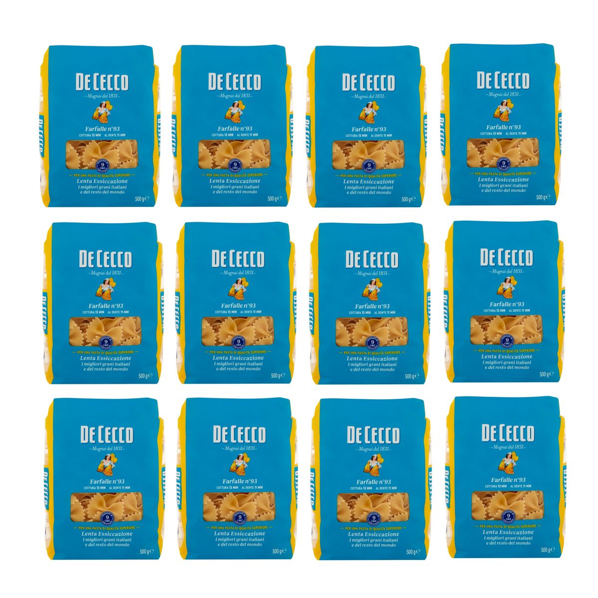 De cecco farfalle n°93 500 Gr.