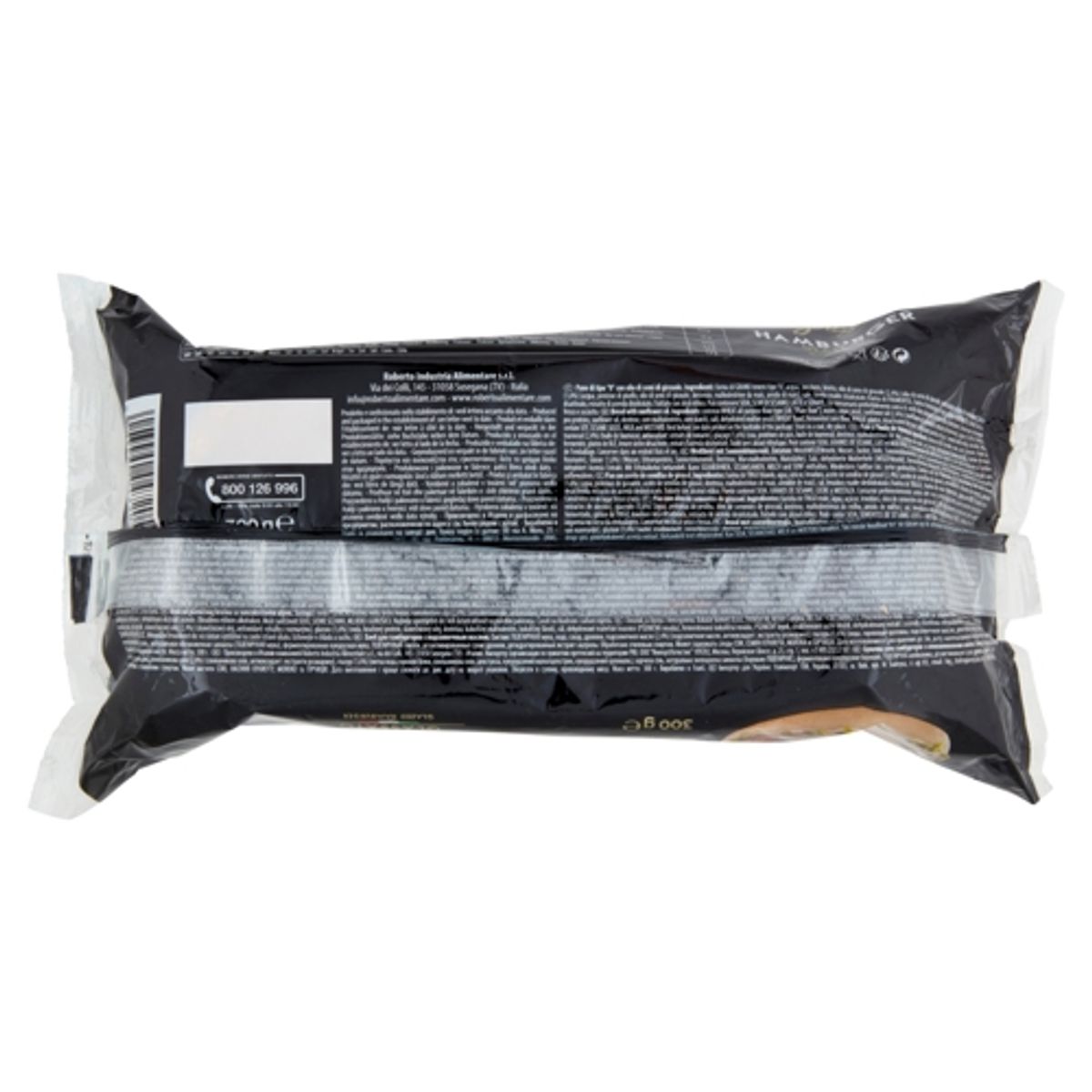 Roberto hamburger gourmet 4 panini 300 Gr.
