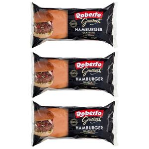 Roberto hamburger gourmet 4 paninis 300 Gr._0