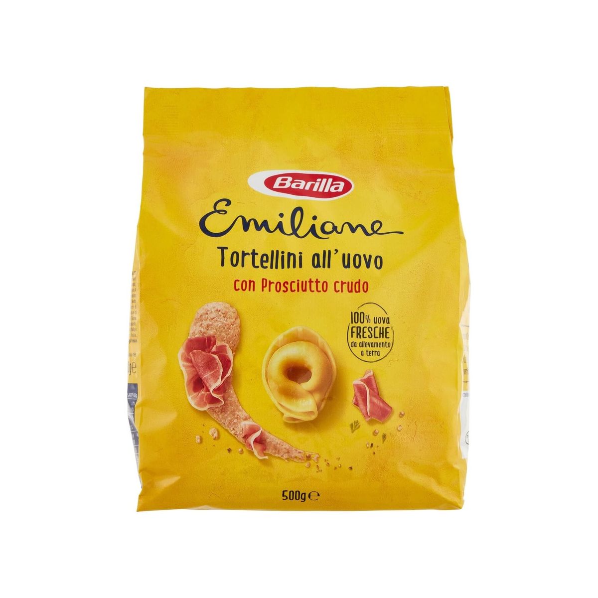 Barilla Emiliane Tortellini with Raw Ham 500 Gr.