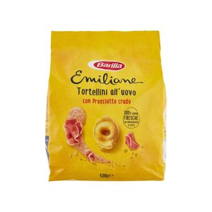 Barilla Emiliane Tortellini au Jambon Cru 500 Gr.