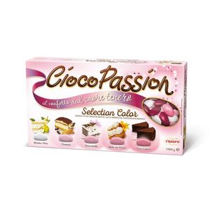 Crispo confetti ciocopassion selection color assorted flavors pink 1 kg