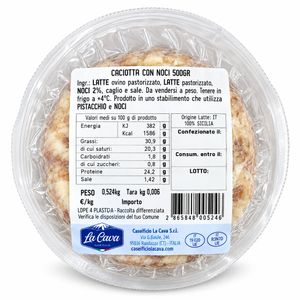 La Cava Canestrato di Sicilia con Noci circa 500 g_1