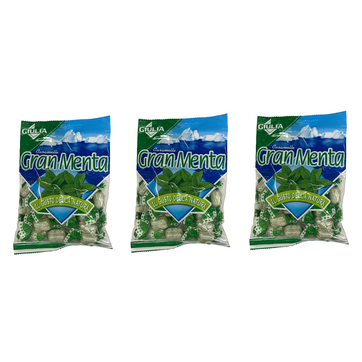 Caramelos La Giulia Gran Menta 200 Gr.