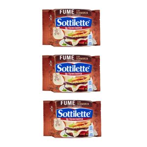 Sottilette Fromage fondu en tranches avec Scamorza 158 Gr._0